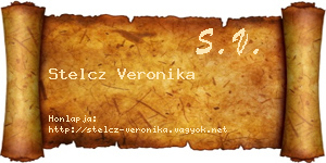 Stelcz Veronika névjegykártya